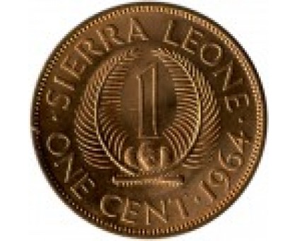 Сьерра-Леоне 1 цент 1964