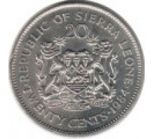 Сьерра-Леоне 20 центов 1978-1984