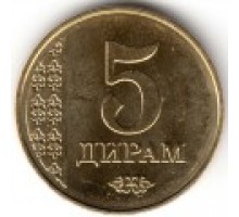 Таджикистан 5 дирамов 2011