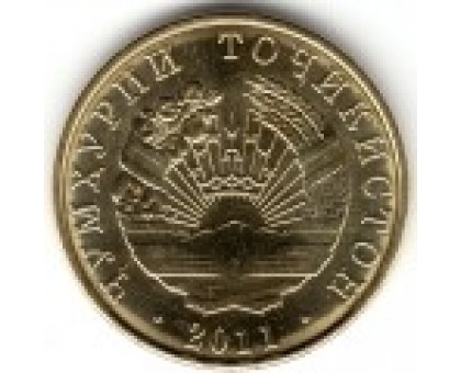 Таджикистан 10 дирамов 2011