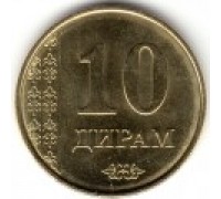 Таджикистан 10 дирамов 2011