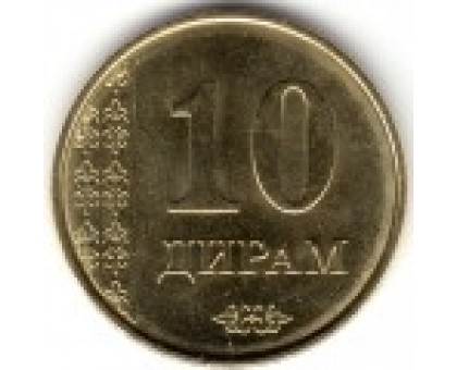 Таджикистан 10 дирамов 2011