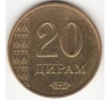 Таджикистан 20 дирамов 2011