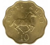 Танзания 10 центов 1977 - 1984