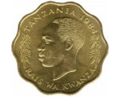 Танзания 10 центов 1977 - 1984