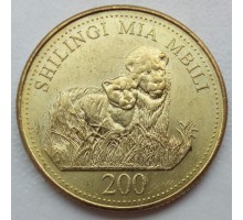 Танзания 200 шиллингов 1998-2014