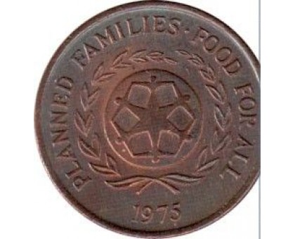 Тонга 2 сенити 1975