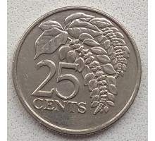 Тринидад и Тобаго 25 центов 1976-2015