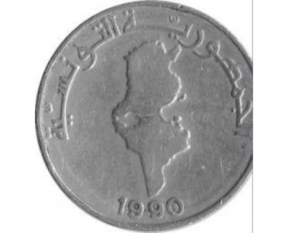 Тунис 1/2 динара 1988-1990