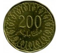 Тунис 200 миллимов 2013