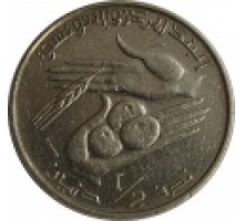 Тунис 1/2 динара 1976 - 1983