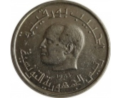 Тунис 1/2 динара 1976 - 1983