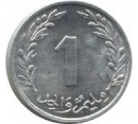 Тунис 1 миллим 1960