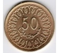 Тунис 50 миллимов 1960-2009