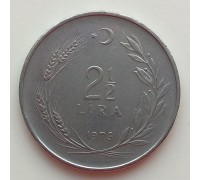 Турция 2 1/2 лиры 1969-1980