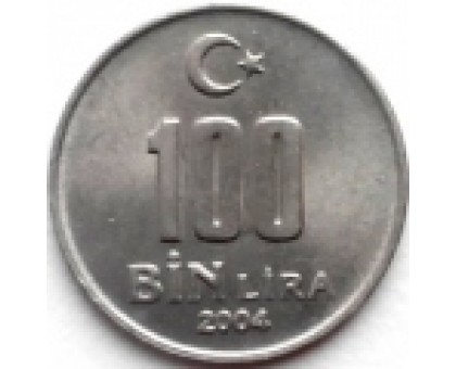 Турция 100000 лир 2001-2004