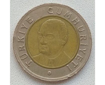 Турция 1 новая лира 2005-2008