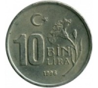 Турция 10000 лир 1994-1997