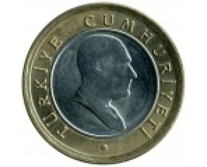 Турция 50 новых курушей 2005-2008
