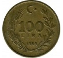 Турция 100 лир 1988 - 1996