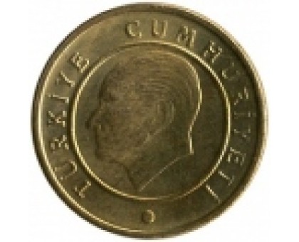 Турция 1 куруш 2009-2021
