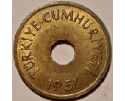 Турция 1 куруш 1947-1951
