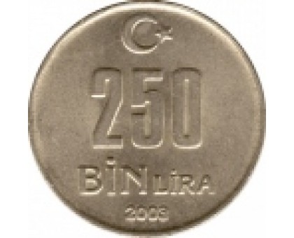 Турция 250000 лир 2002-2004
