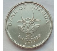 Уганда 50 шиллингов 1998-2015