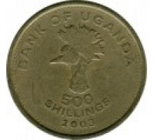 Уганда 500 шиллингов 1998-2019