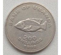 Уганда 200 шиллингов 1998-2008