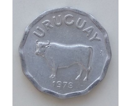 Уругвай 5 сентесимо 1977-1978