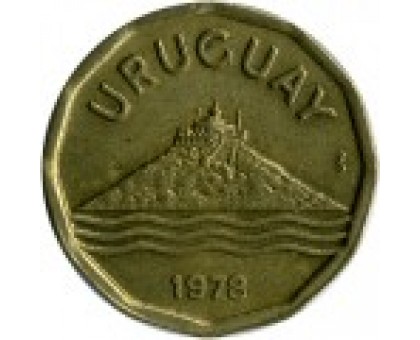 Уругвай 20 сентесимо 1976-1981