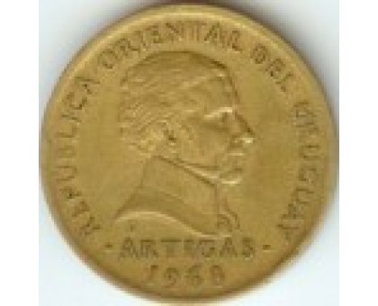 Уругвай 10 песо 1968