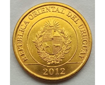 Уругвай 1 песо 2011-2012