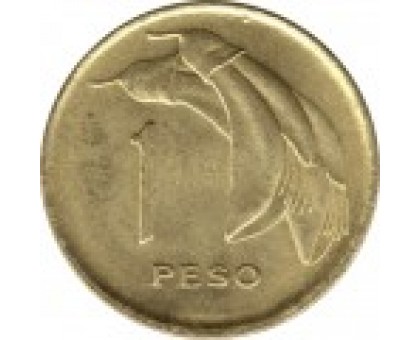 Уругвай 1 песо 1969