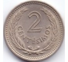 Уругвай 2 сентесимо 1953