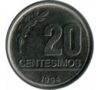 Уругвай 20 сентесимо 1994