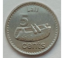 Фиджи 5 центов 2012-2014