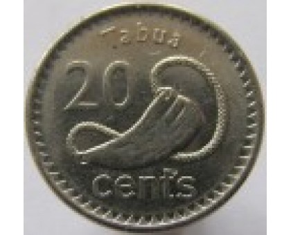Фиджи 20 центов 2012-2013