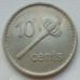 Фиджи 10 центов 2009-2010