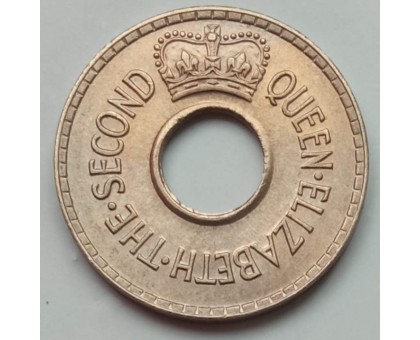 Фиджи 1/2 пенни 1954