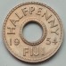Фиджи 1/2 пенни 1954
