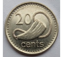 Фиджи 20 центов 2009-2010