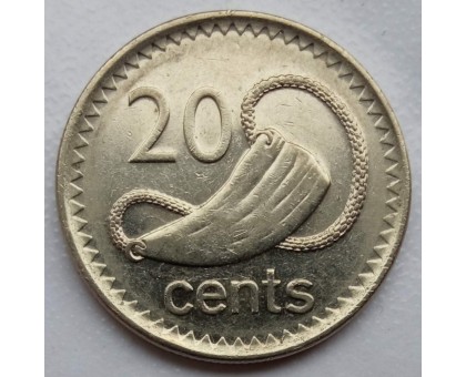 Фиджи 20 центов 2009-2010