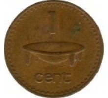 Фиджи 1 цент 1969-1985