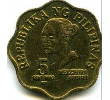 Филиппины 5 сентимо 1979-1982