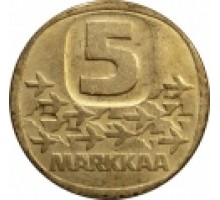Финляндия 5 марок 1979-1993