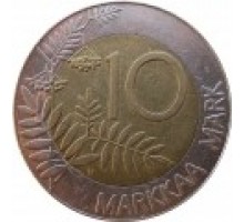 Финляндия 10 марок 1993-2001