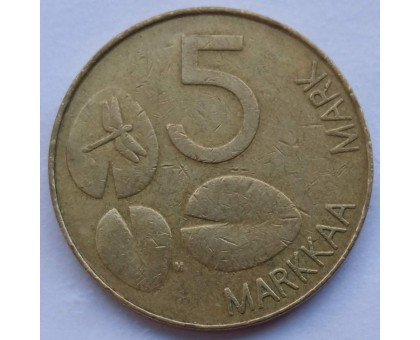 Финляндия 5 марок 1992-2001