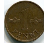 Финляндия 1 пенни 1963-1969